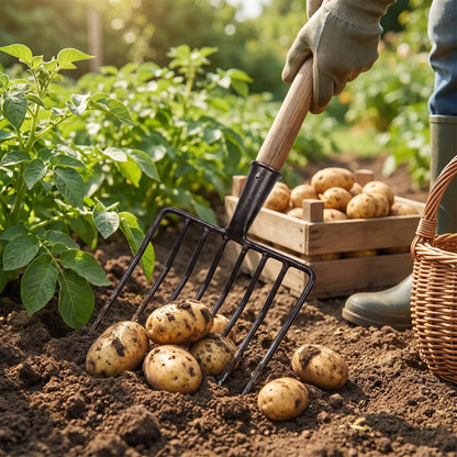 Fourche à pomme de terre utilisé pour recolter 