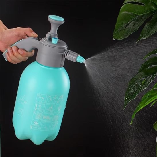 pulverisateur jardin utilisé avec jet plus doux