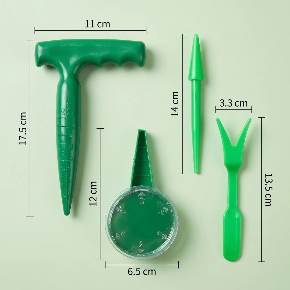semoir accessoires et leur dimensions